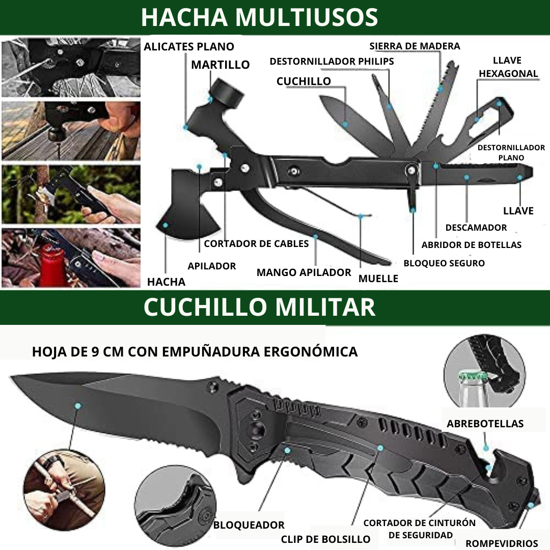 KIT Supervivencia Completo - OFERTA